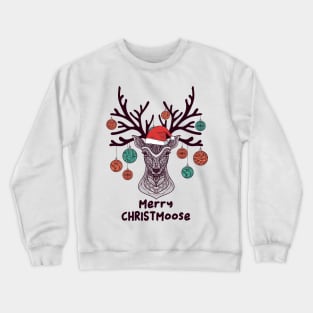 Merry Christmoose Holiday Crewneck Sweatshirt